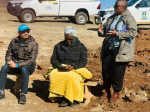 UN delegation visits villagers affected by LHWP II.