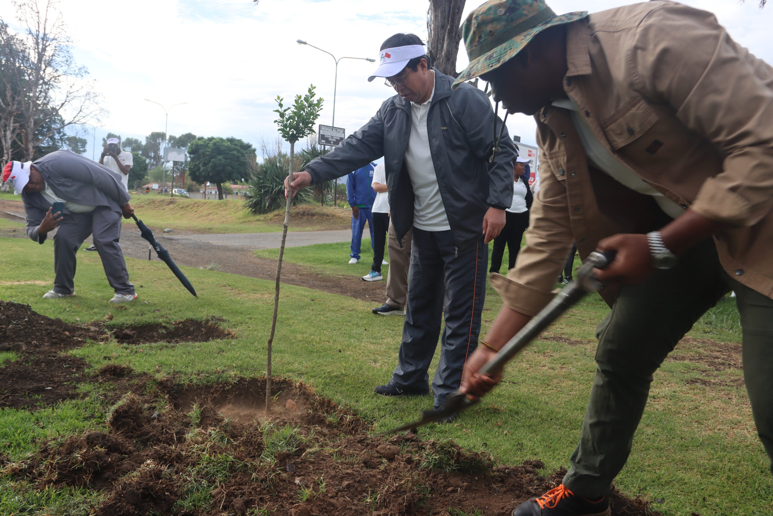 China, Lesotho celebrate 30 years of friendship with tree planting exercise