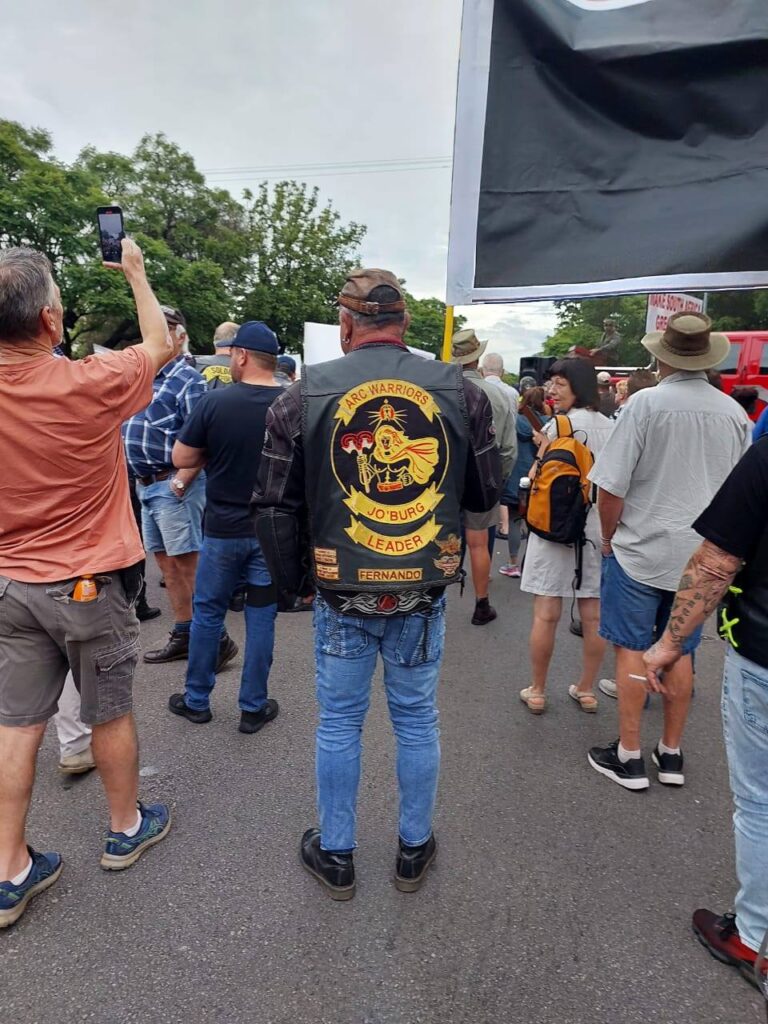 Thousands of Afrikaners picket in Pretoria to support Trump order on South Africa