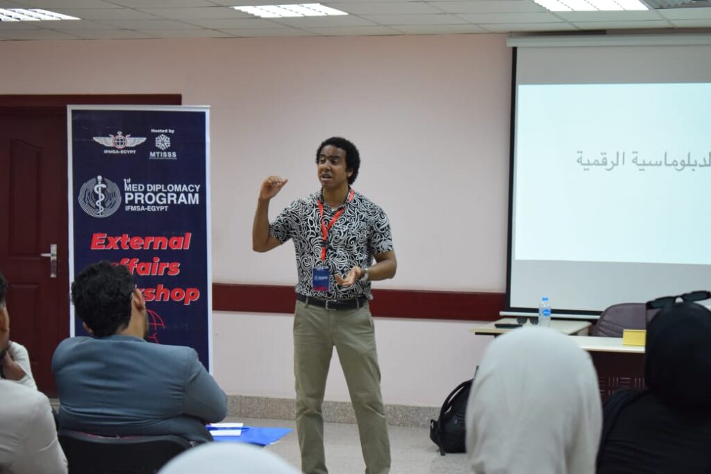 Egyptian students launch debut "health diplomacy" programme